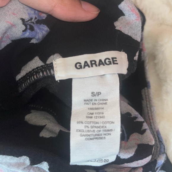 Garage high waist floral leggings - Picture 2 of 2